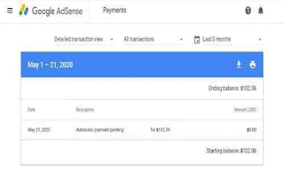 Penyebab dan menyikapi Automatic Payments pending di adsense