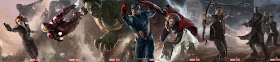 San Diego Comic-Con 2011 The Avengers Concept Art Character Movie Posters Banner - Avengers Assembled