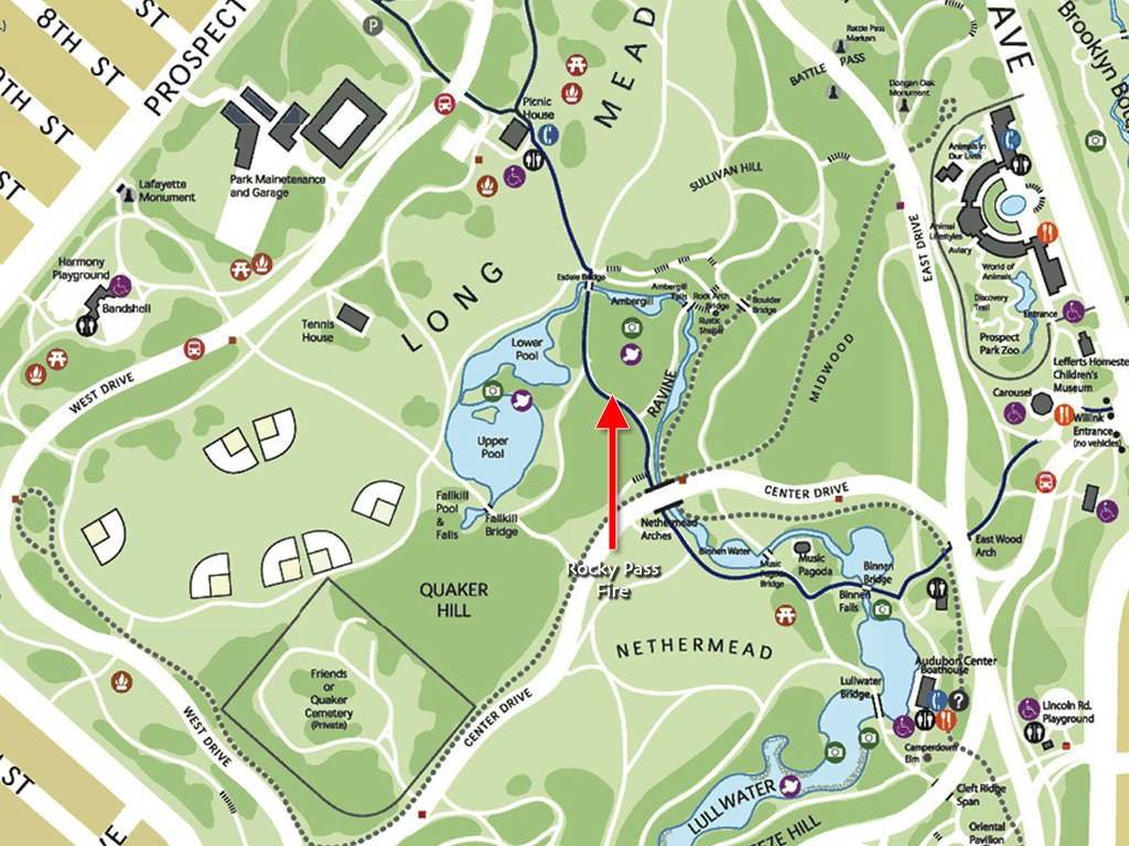 Prospect Park Map