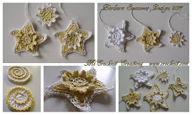 free pattern crochet star motifs