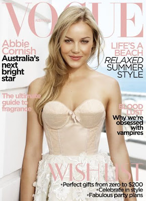 Abbie Cornish on Vogue Australia Covers December 2009 pics