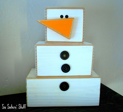 Wooden Snowman Crafts