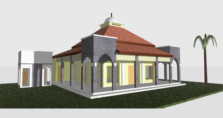 Gambar Denah Rumah Tiga Dimensi - Gambar Con