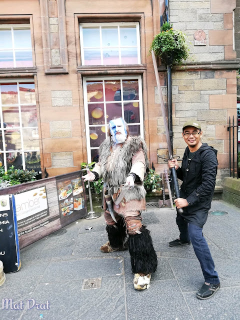 Edinburgh Castle dan Edinburgh Old Town William Wallace