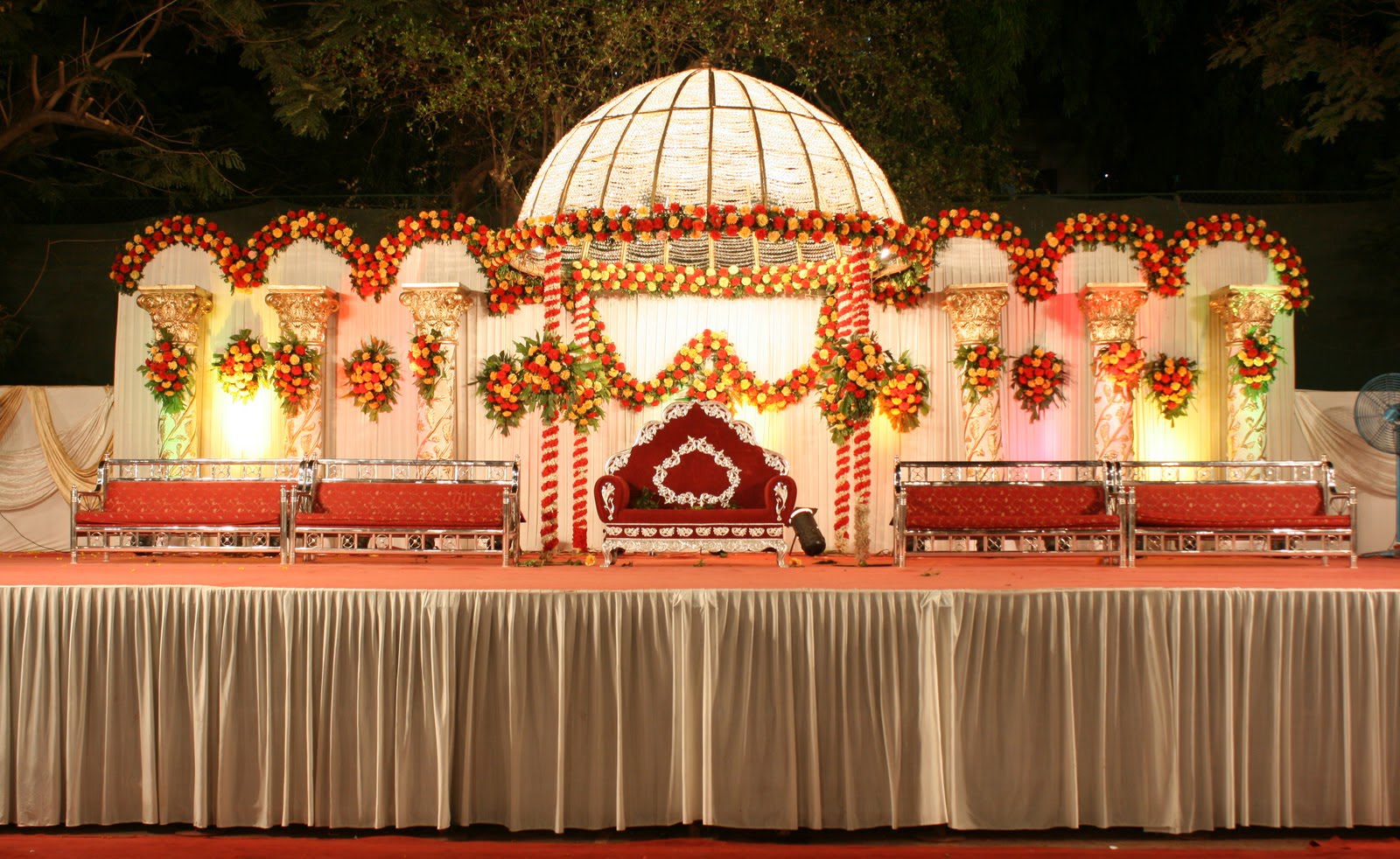 wedding stage decoration ideas