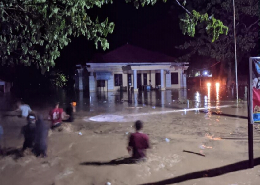 Kantor BNNK Polman Terendam Banjir, Tahanan Dipindahkan