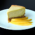 Mango and coconut baked cheese cake