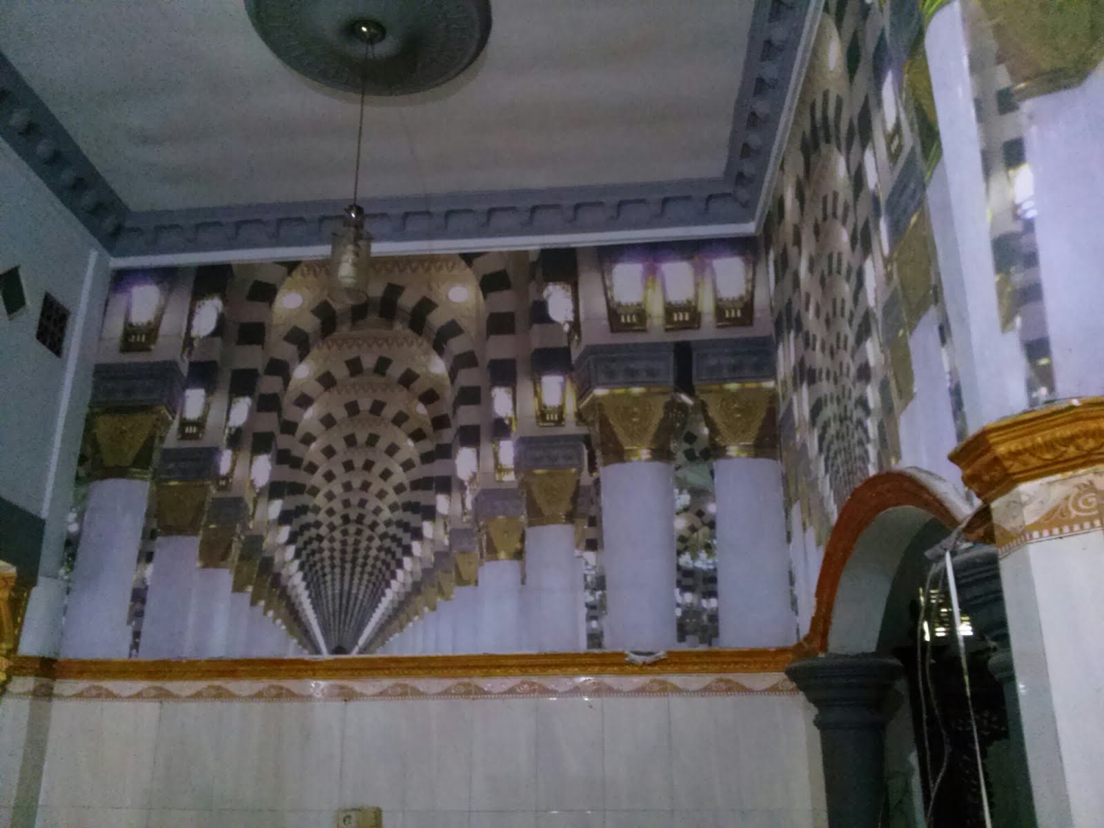 18 Motif  Wallpaper Dinding  Masjid  Rona Wallpaper