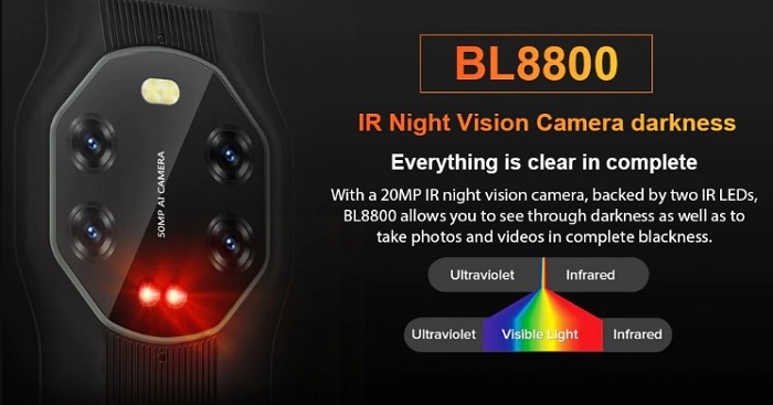 Blackview BL8800 5G Smartphone With IR Night Vision Camera