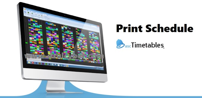 Cetak Jadwal Pelajaran Otomatis dengan Asc TimeTables 2018