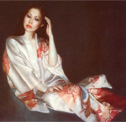 Realistic oil painting by Chen Yifei