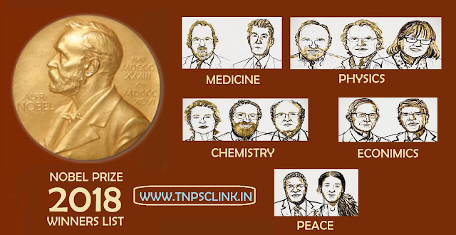 Nobel Prize Winners List 2018 pdf download