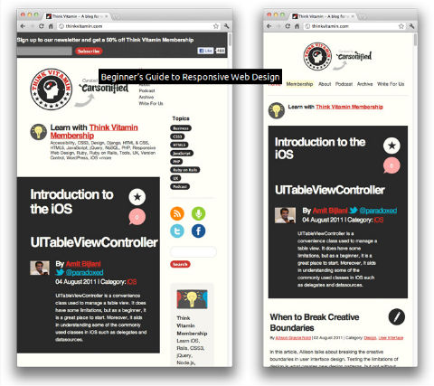 40+ Useful Responsive Web Design Tutorials