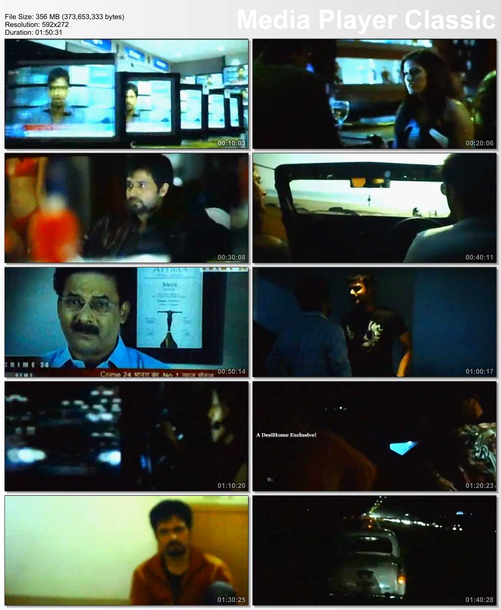 Screen Shot Of Hindi Movie Rush 2012 300MB Short Size Download And Watch Online Free at worldfree4u.com