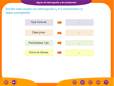 http://www.ceiploreto.es/sugerencias/juegos_educativos_2/2/Signos_interrogacion_exclamacion/index.html