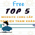 TOP 5 Trang web tải tài liệu học tập miễn phí cho học sinh, sinh viên (không cần phải tạo tài khoản)
