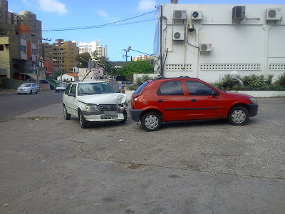 o que tudo indica o motorista perdeu a mira