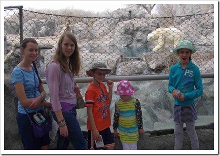 Kids at the zoo