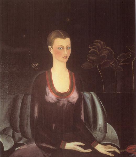 Portrait of Alicia Galant, Frida Kahlo, 1927