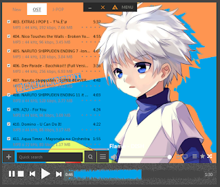 [June/2016] Kumpulan Skin AIMP4 Anime killua