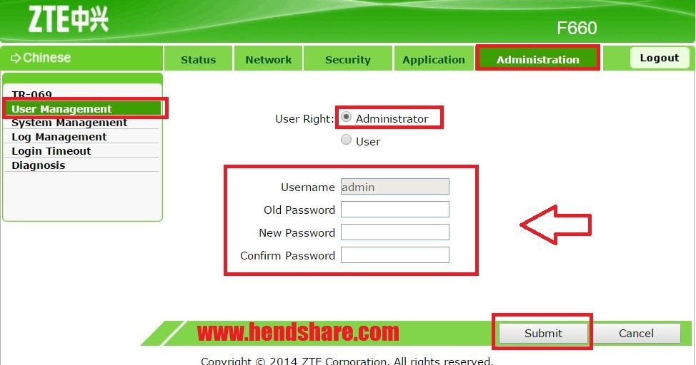 Password Admin Modem Indihome Zte F609 - User Admin Zte ...