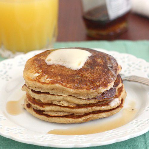 Oatmeal Cookie Pancakes Recipe