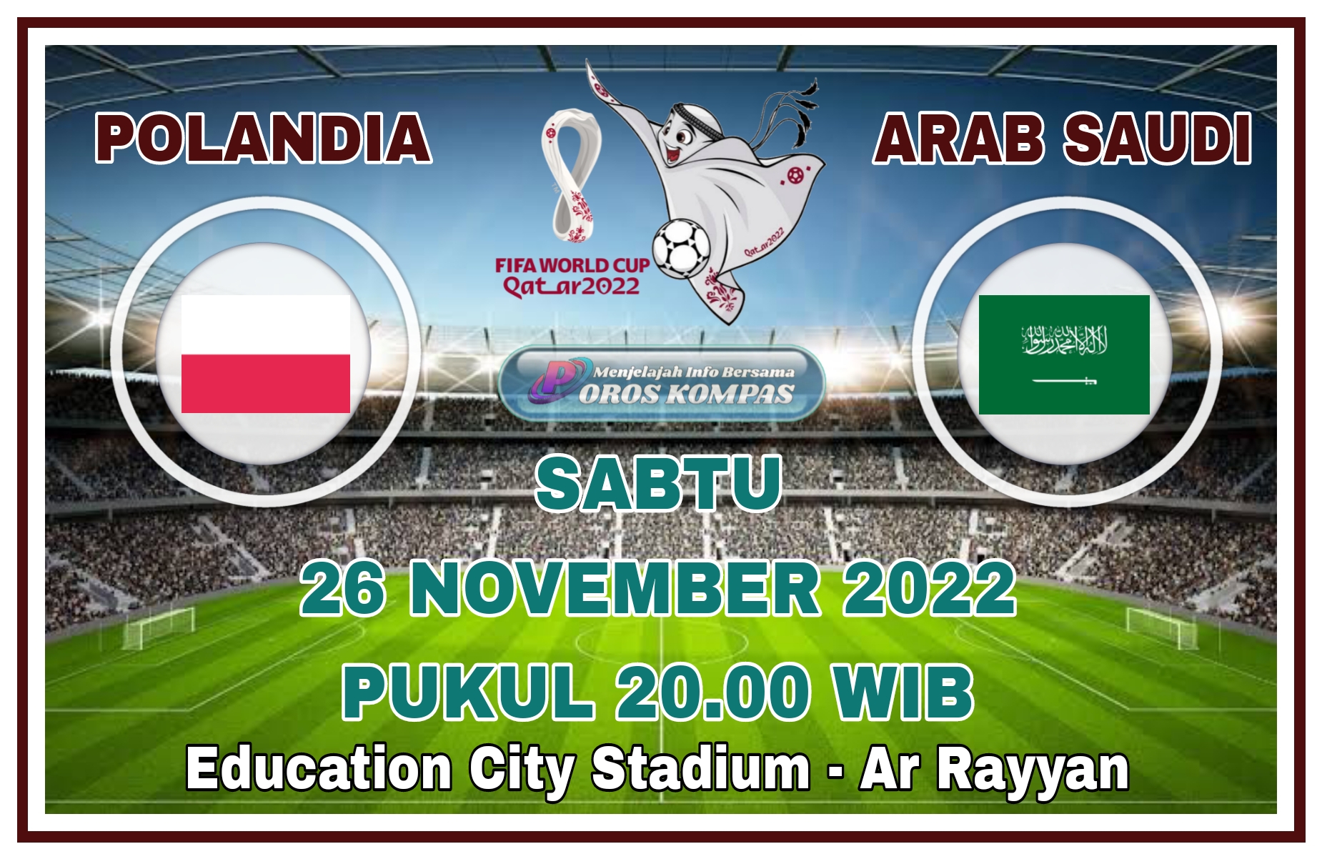 Prediksi Polandia vs Arab Saudi di Jadwal Piala Dunia 2022