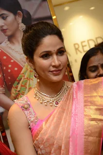 Actress Lavanya Tripathi Stills At launched Swaroopa Reddy Boutique