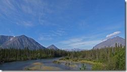 Between Haines Junction headed for Haines