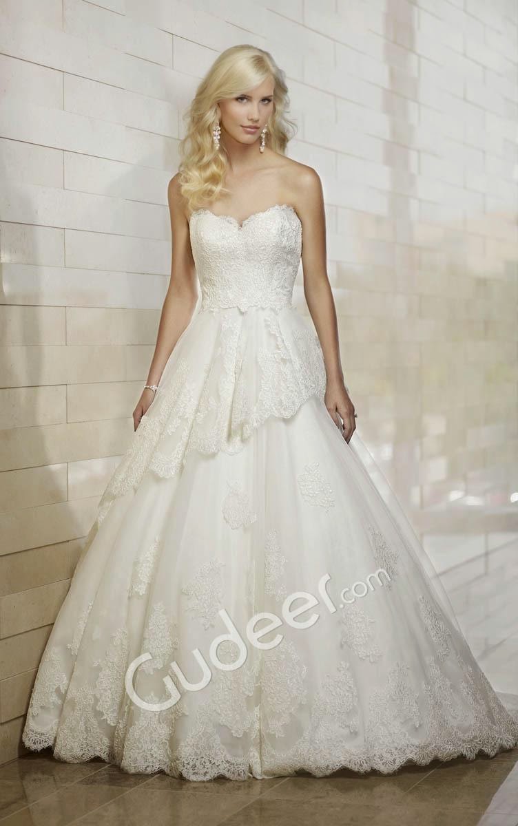 http://www.gudeer.com/strapless-lace-ball-gown-wedding-dress-peplum-440.html