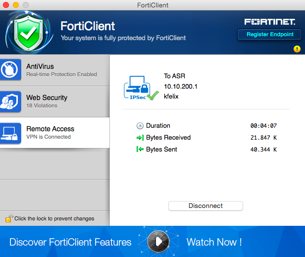 Ken Felix Security Blog: The FortiClient and cisco VPN ...
