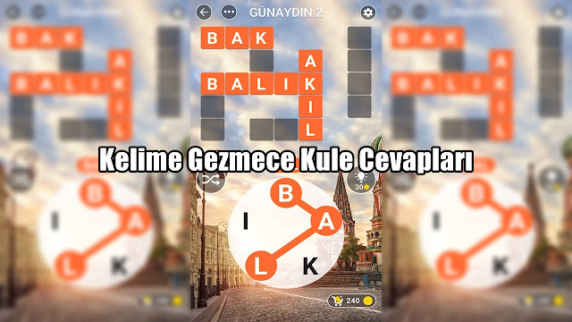 Kelime-Gezmece-Kule-Cevaplar