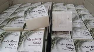 RICE MILK SHOAP NASA I SABUN BERAS NASA