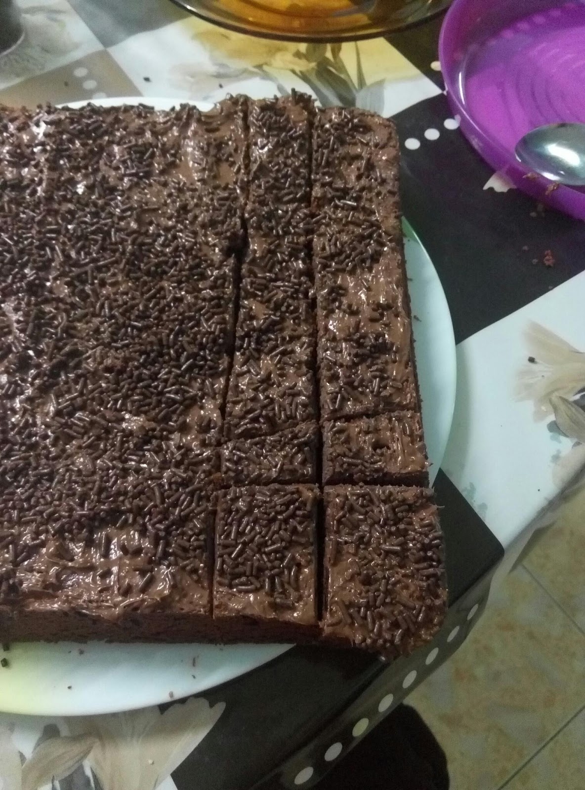 Hajar Diyana: Resipi: Nutella Brownies Mudah