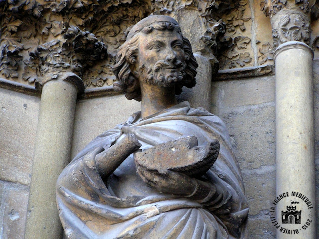 REIMS (51) - Cathédrale Notre-Dame (Extérieur - Façade occidentale)