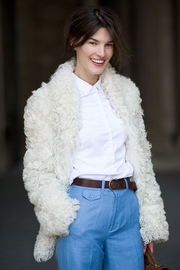 Running With The Fash Pack... Paris Fashion Week A/W 2010