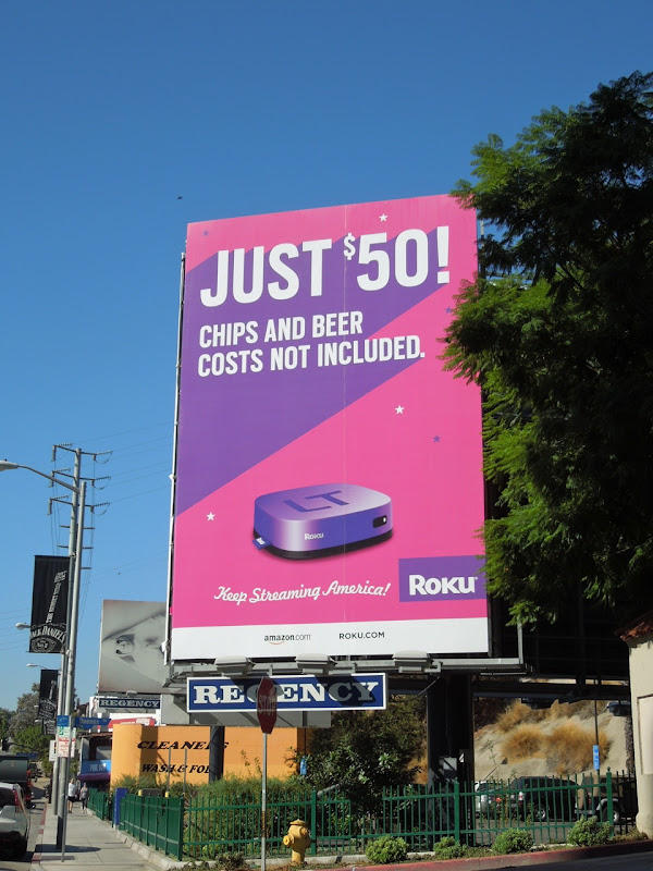 Just $50 Roku billboard