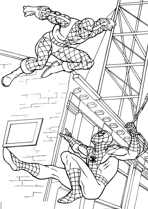 Spiderman Coloring Pages For Kids title=