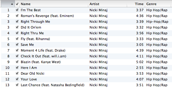 nicki minaj pink friday tracklist. Nicki Minaj - Pink Friday