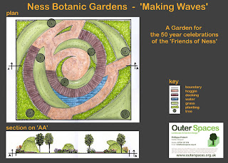 A plan for the 'Making Waves' Garden