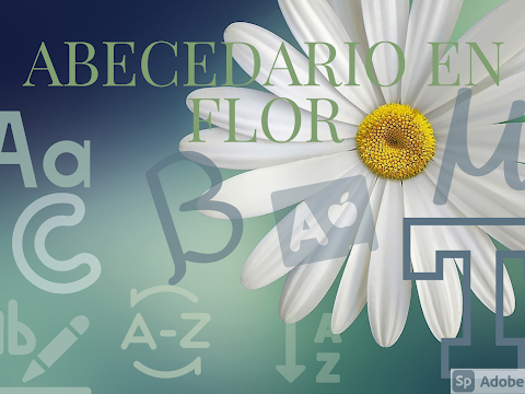 Abecedario en flor