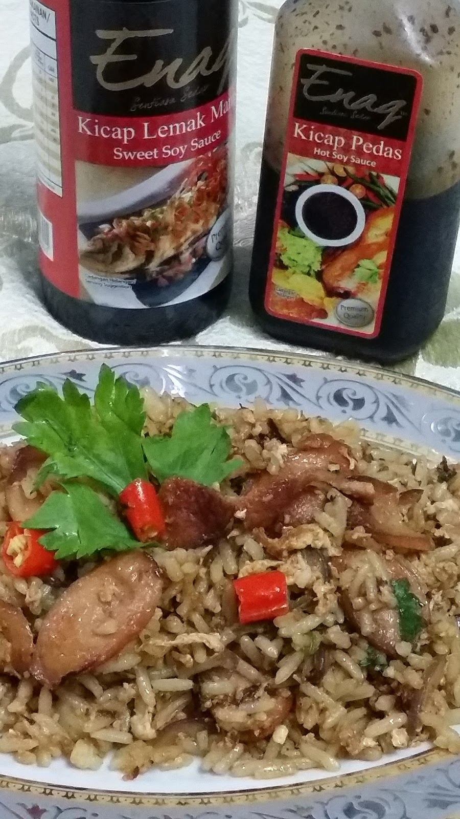 Sajian Dapur Bonda: RESEPI ENAQ: Nasi Goreng Kicap Enaq,