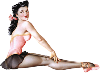 pin up girl, png, transparent background