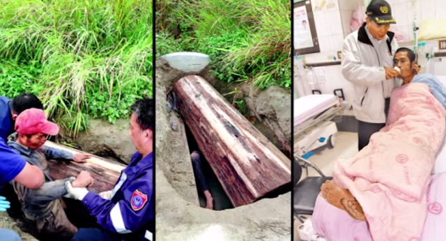 Taiwanese Man, Trapped Inside A Coffin For A Week,Incredibly Survive By Drinking His Own Urine