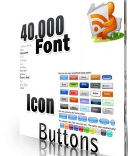 40.000 Fonts, Icons & Buttons for Web, Designer (2010)