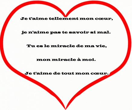 Texte D Amour Pour Lui