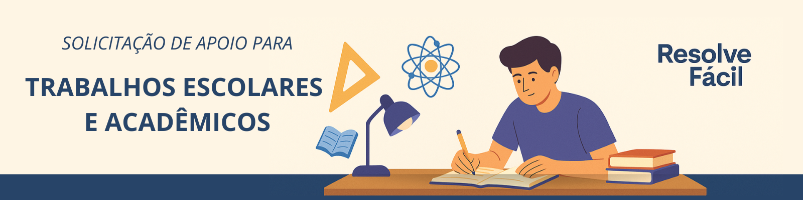 Banner de Serviços de Trabalho Acadêmico