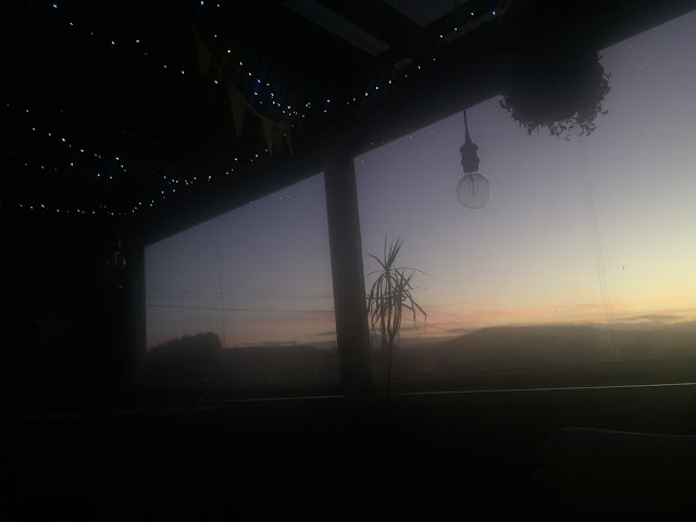 My back deck is the most peaceful place at sunset