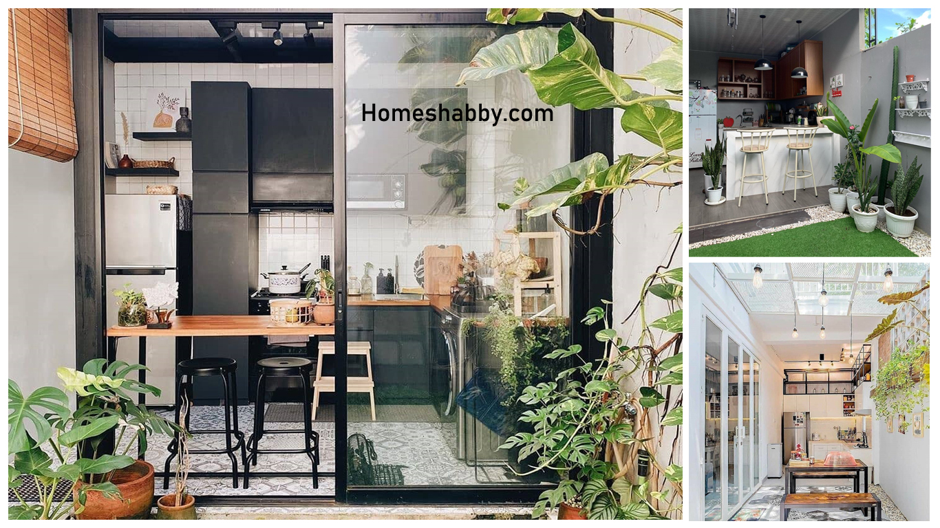 Inspirasi Desain Dapur Minimalis Terbuka Bikin Memasak Lebih Semangat Homeshabbycom Design Home Plans