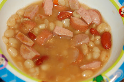 The Serendipity Bistro Hot Dog Bean Soup